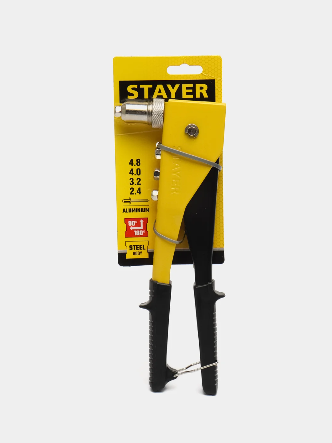 Переставной заклёпочник Stayer MS-180, 2.4-4.8 мм, 260 мм, 3107z01