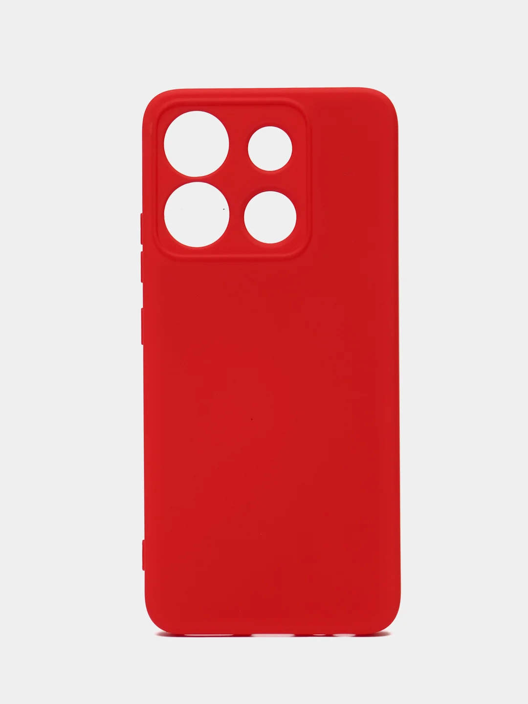 Багровый чехол для Infinix SMART 7 HD (Инфиникс Смарт 7 ХД), Silicone Case