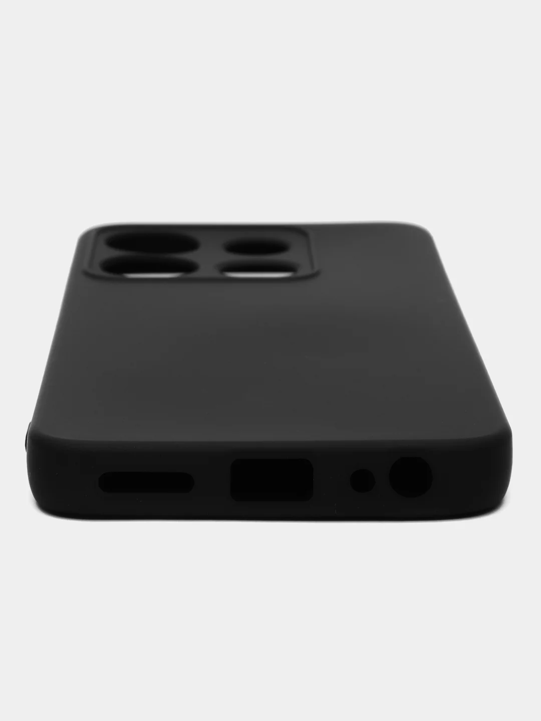 Черный чехол для Infinix SMART 7 HD (Инфиникс Смарт 7 ХД), Silicone Case