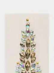 Карамельный стразы самоклеящиеся, для лица и тела