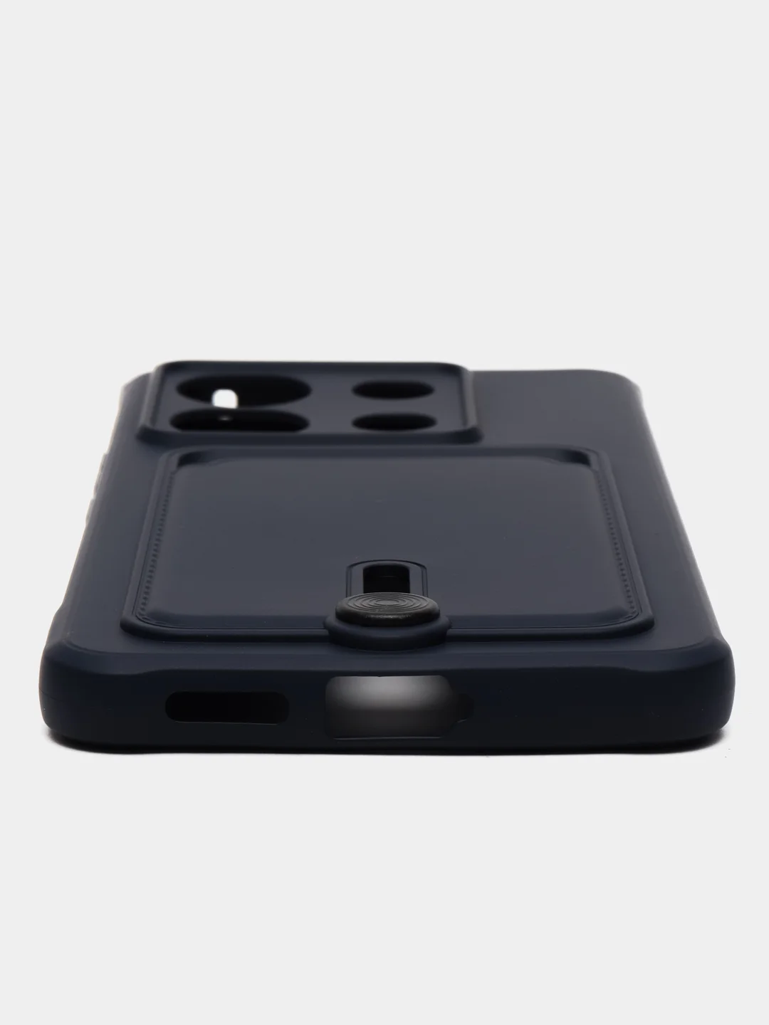 Лавандовый чехол на Xiaomi Redmi Note 13 Pro 5G (Сяоми Редми Нот 13 Про 5G), силиконовый, с карманом