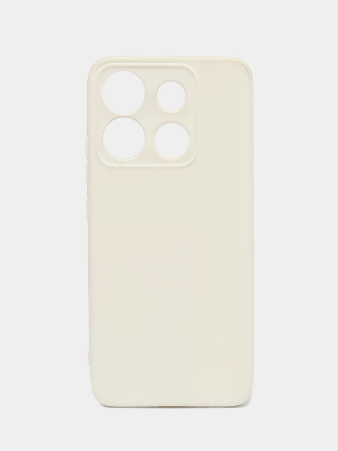 Белый чехол для Infinix SMART 7 HD (Инфиникс Смарт 7 ХД), Silicone Case