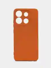 Коричневый чехол для Infinix SMART 7 HD (Инфиникс Смарт 7 ХД), Silicone Case