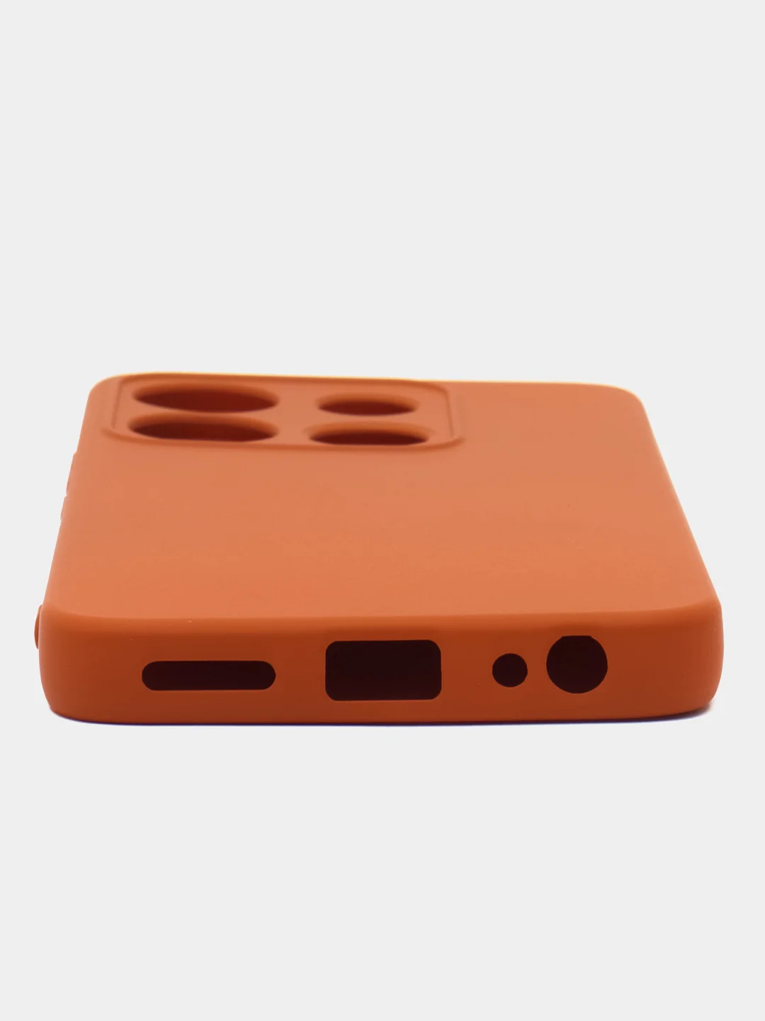 Коричневый чехол для Infinix SMART 7 HD (Инфиникс Смарт 7 ХД), Silicone Case