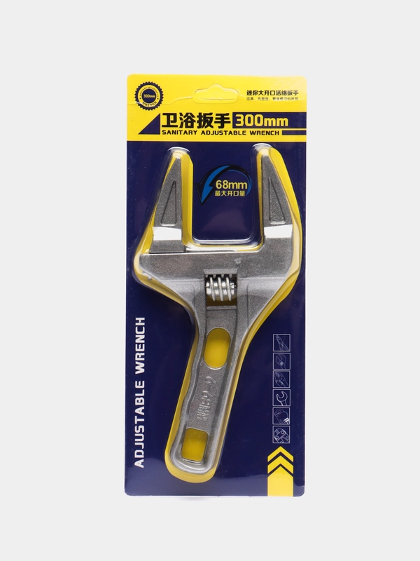 Ключ разводной сантехнический, 6-68 мм