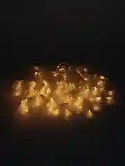 Желтый гирлянда-штора "Звезды"