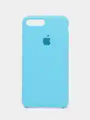 Голубой чехол Silicone Case ( Чехол силиконовый ) для iPhone 7/  iPhone 7 plus