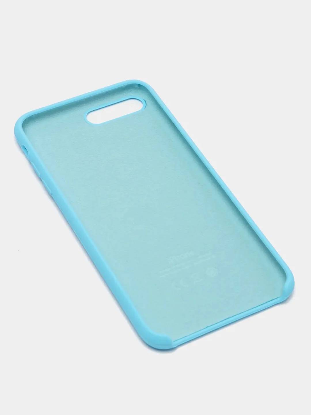 Бирюзовый чехол Silicone Case ( Чехол силиконовый ) для iPhone 7/ iPhone 7 plus