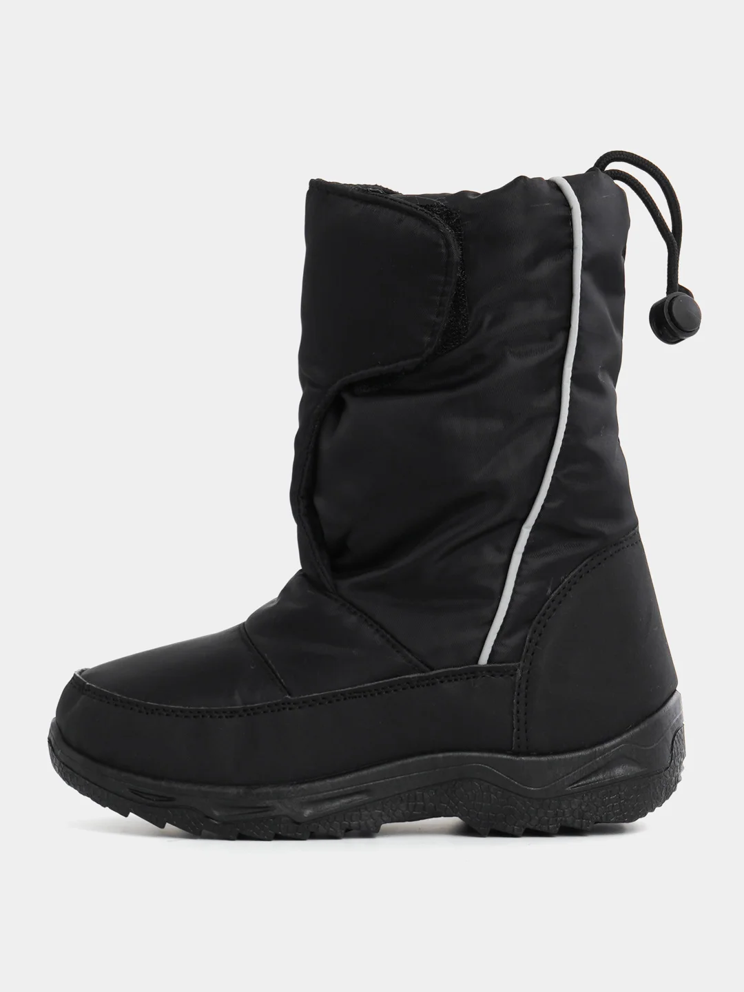 Черный детские зимние сапоги In Step, унисекс, дутики, размеры 28-35