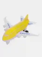 Желтый самолет инерционный