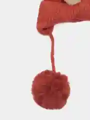 Розовый детские шапки теплые демисезонные, из ангоры