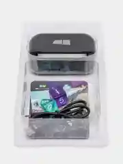 Белый bluetooth-наушники беспроводные Smart вакуумные, функция Power Bank и фонарик, TWS, BW45S
