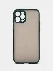 Морской чехол на iPhone 12 Pro / Айфон 12 Про, пластиковый, матовый, с цветными кнопками