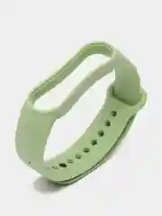 Оливковый ремешок Mi Band 5 / Mi Band 6, однотонный, силиконовый