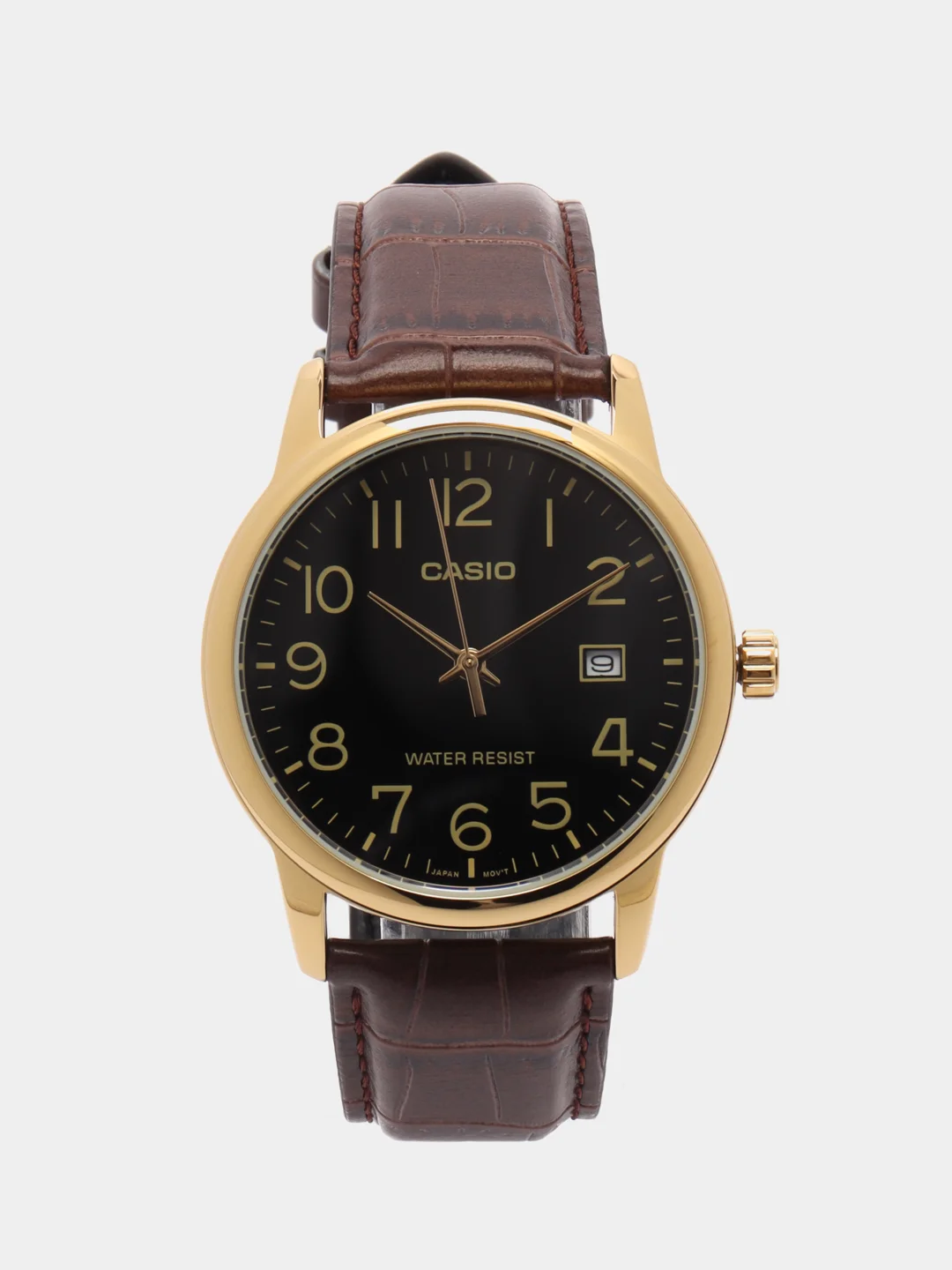 Коричневый часы наручные CASIO Collection MTP-V002