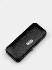 Черный премиальный набор для маникюра и педикюра Zebo Professional