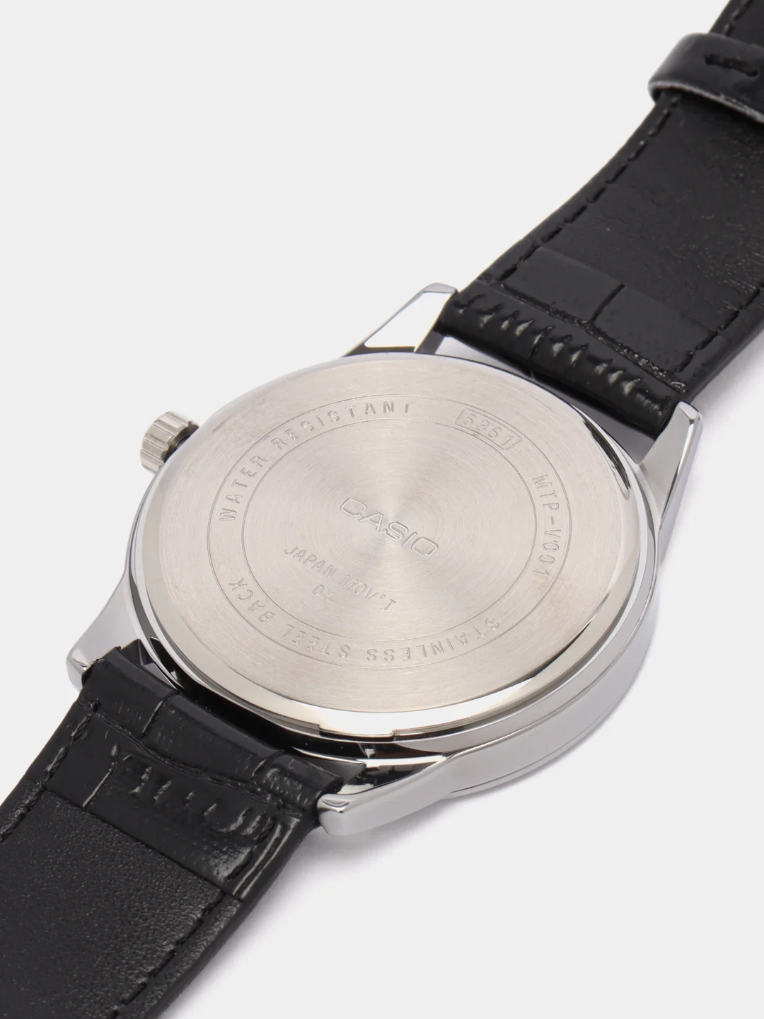 Серый меланж часы наручные CASIO Collection MTP-V001