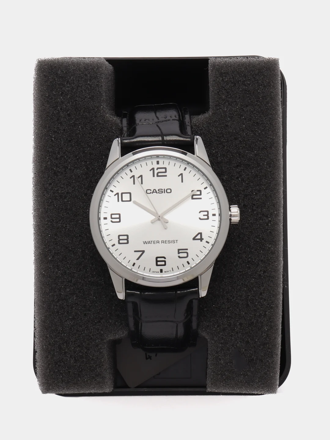 Серый меланж часы наручные CASIO Collection MTP-V001