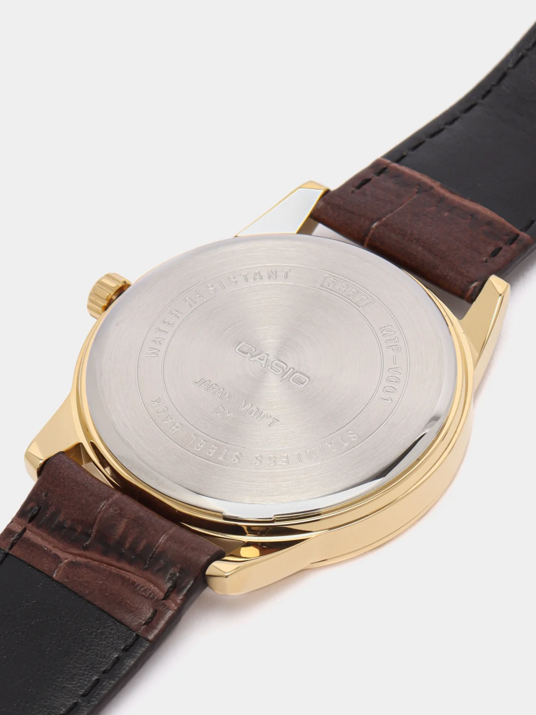 Коричневый часы наручные CASIO Collection MTP-V001