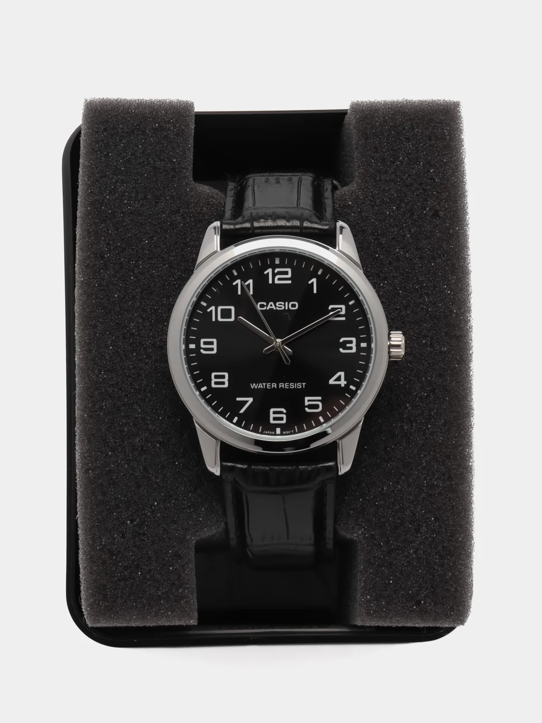 Серый меланж часы наручные CASIO Collection MTP-V001