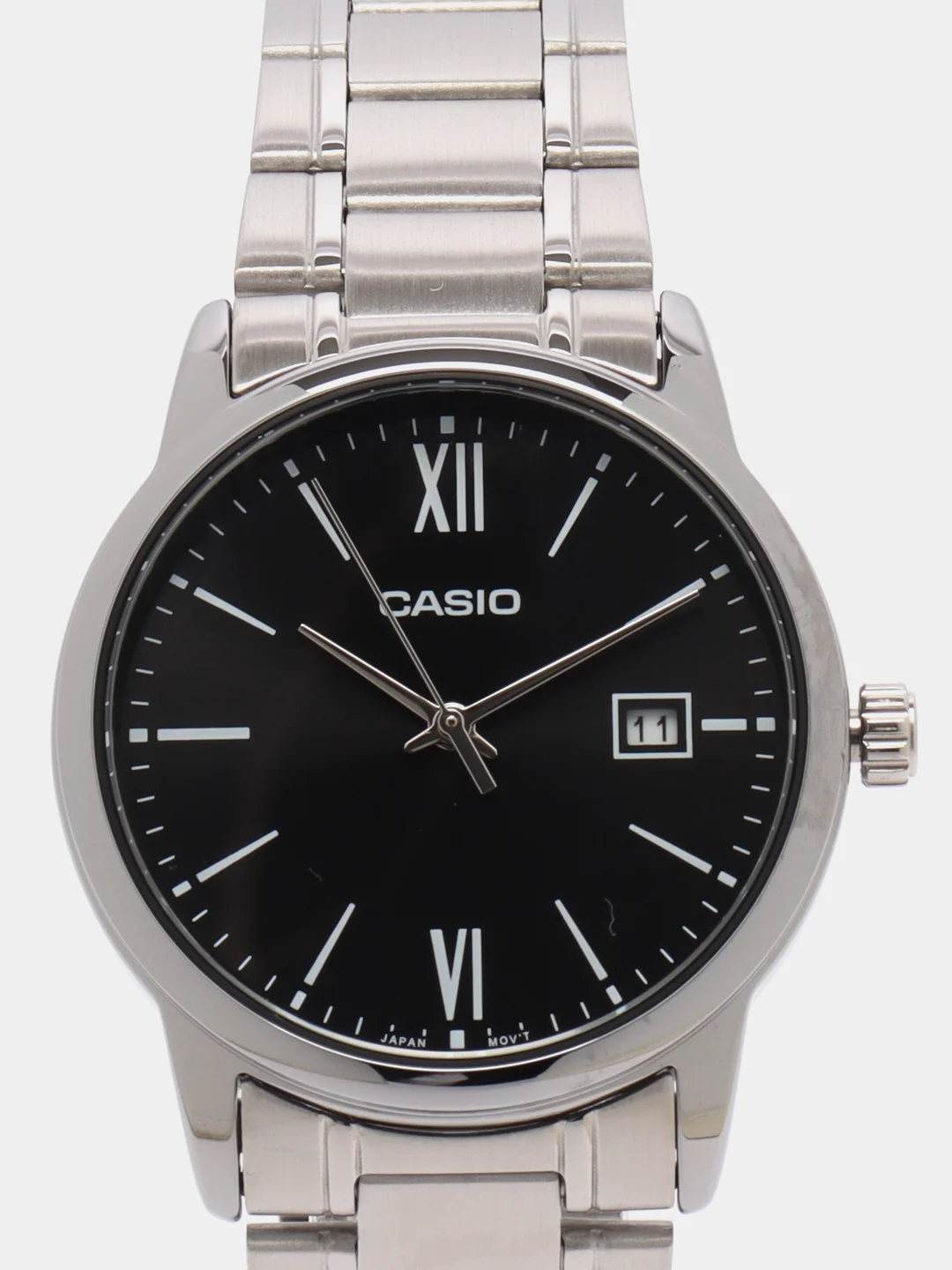Серебряный часы наручные CASIO Collection MTP-V002