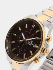 Золотой часы наручные Casio Edifice EFV-610, с хронографом