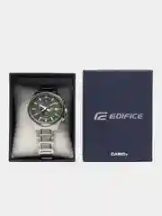 Лесной зеленый часы наручные Casio Edifice EFV-610, с хронографом