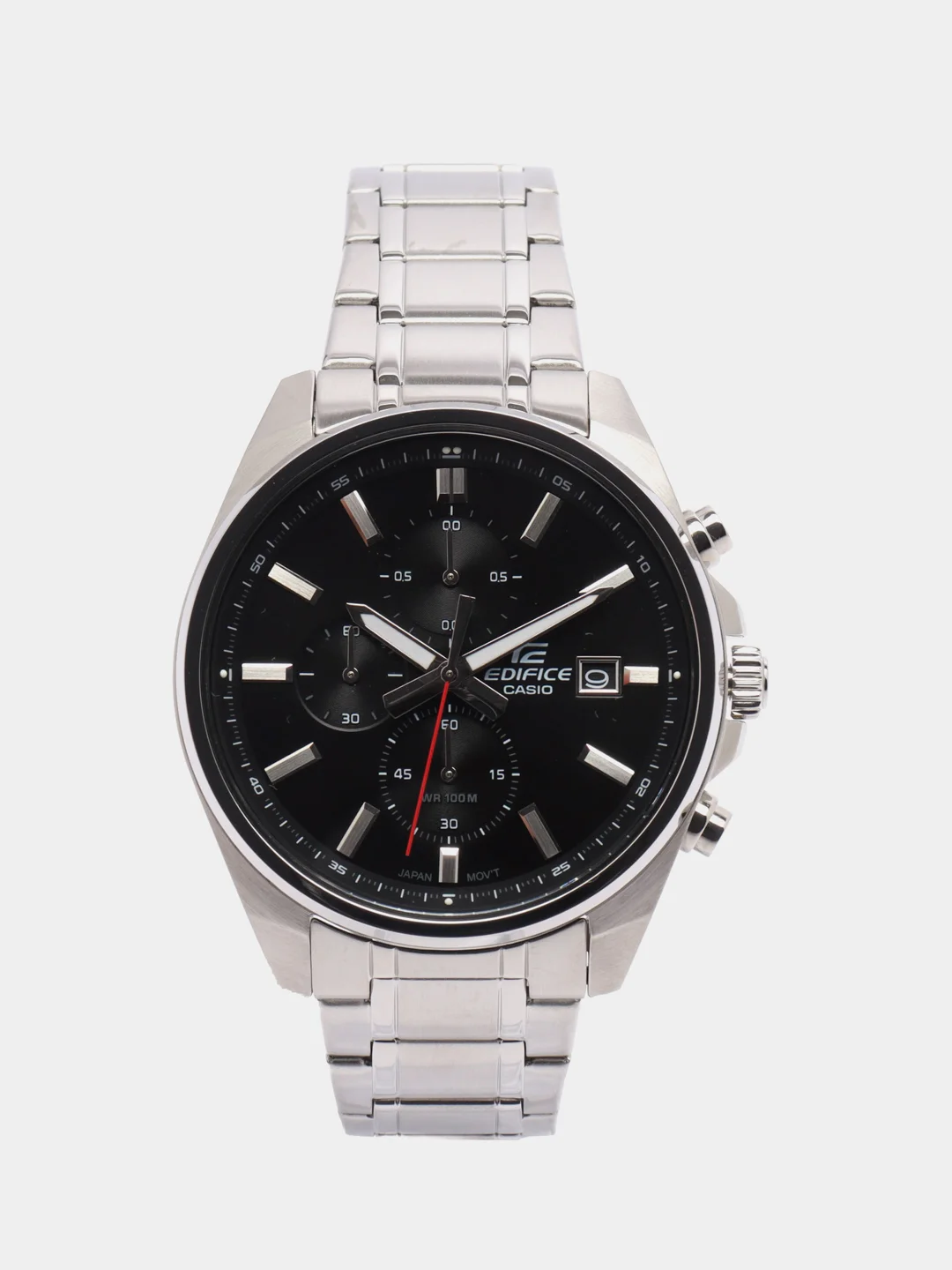 Серебряный часы наручные Casio Edifice EFV-610, с хронографом
