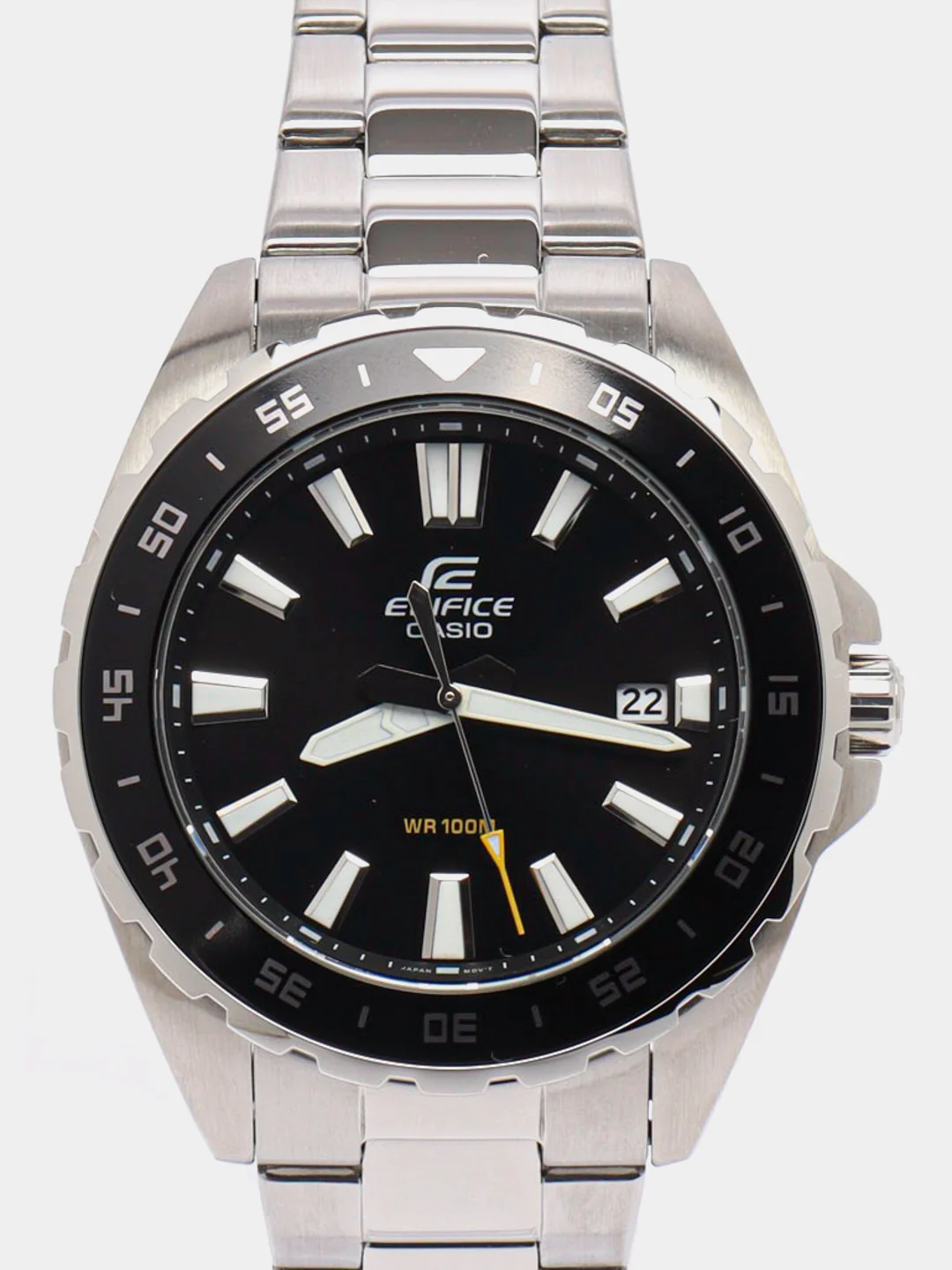 Серебряный часы наручные Casio Edifice EFV-130
