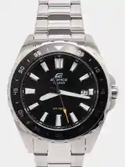 Серебряный часы наручные Casio Edifice EFV-130