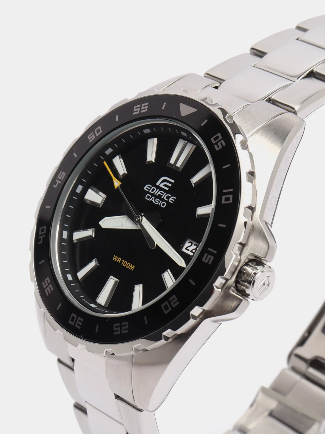 Серебряный часы наручные Casio Edifice EFV-130