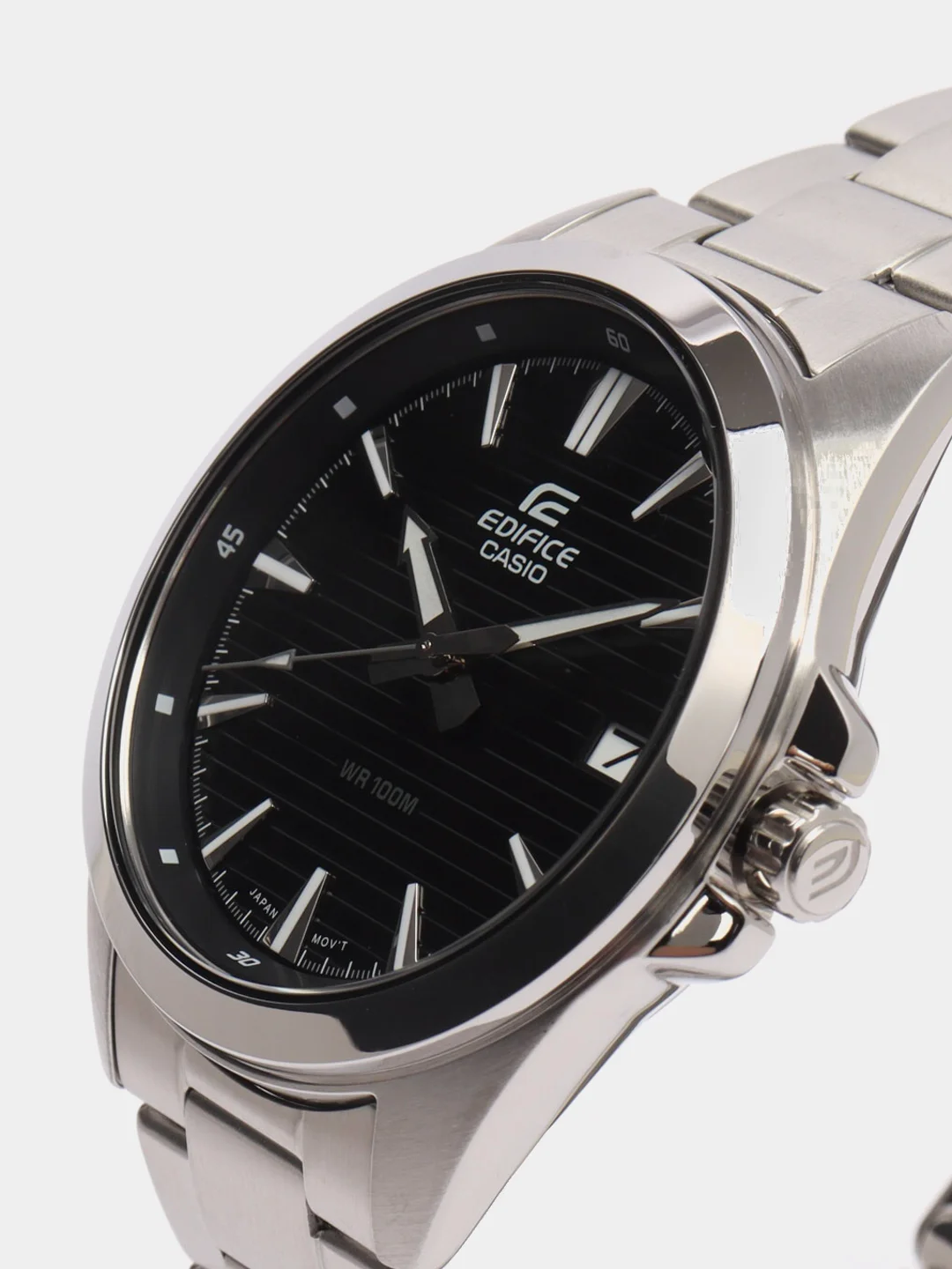 Серебряный часы наручные Casio Edifice EFV-140