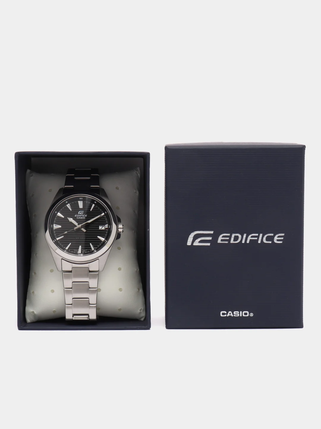 Серебряный часы наручные Casio Edifice EFV-140