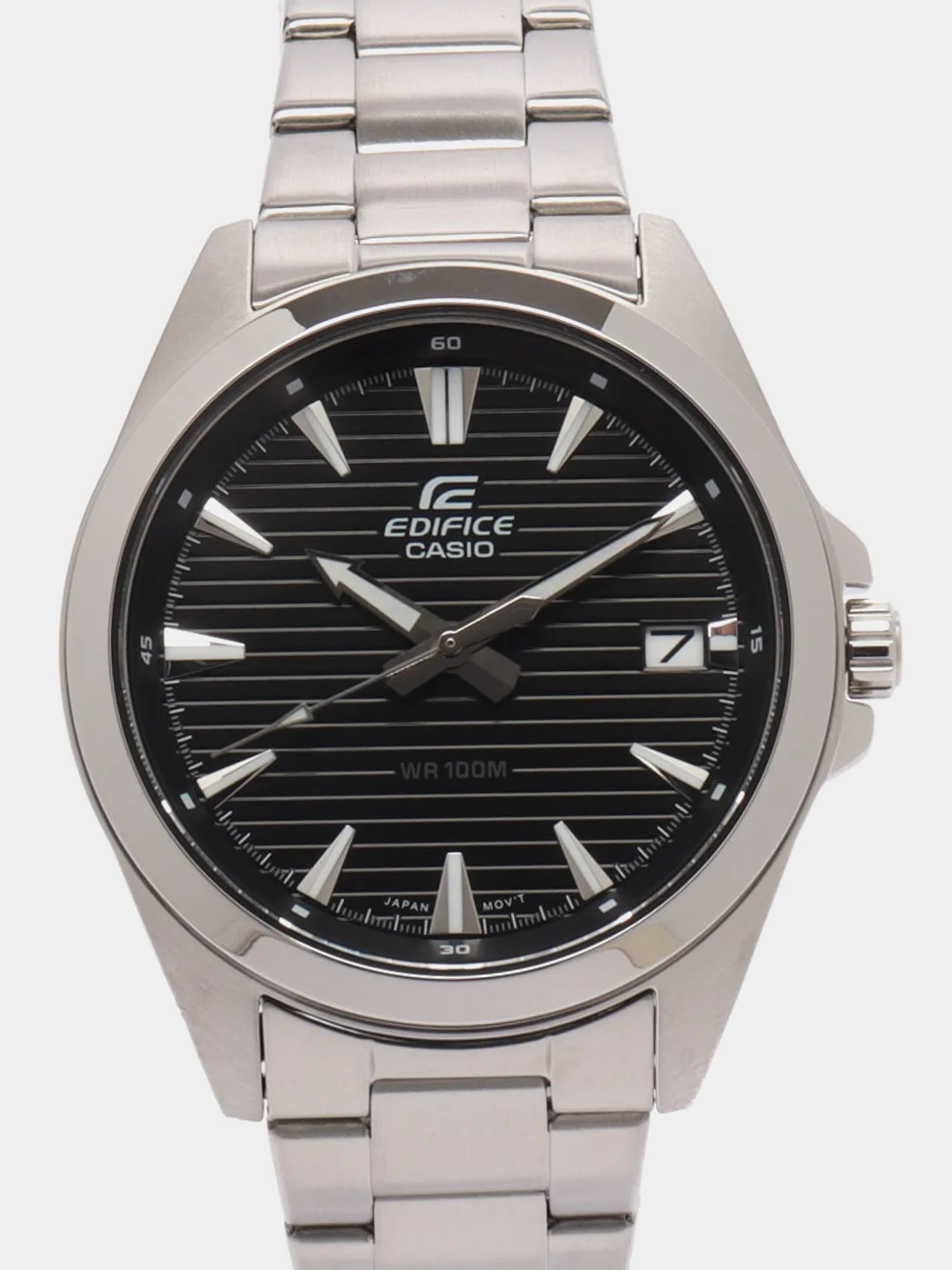 Серебряный часы наручные Casio Edifice EFV-140