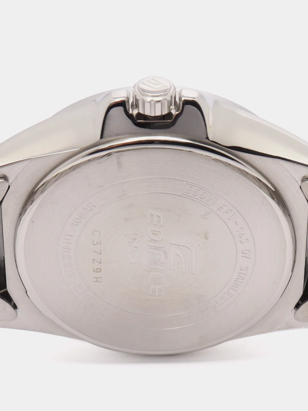 Серебряный часы наручные Casio Edifice EFV-140