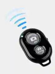 Черный пульт - кнопка для селфи / Bluetooth блютуз для телефона