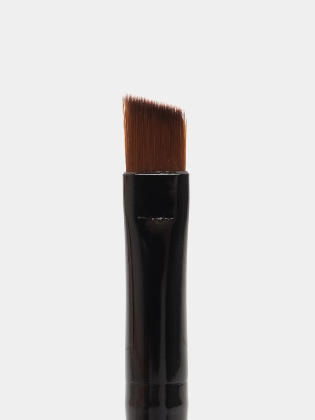 Кисть для макияжа, скошенная, чёрная, 13 см