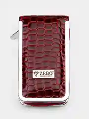 Бордовый набор для маникюра и педикюра Zebo Professional