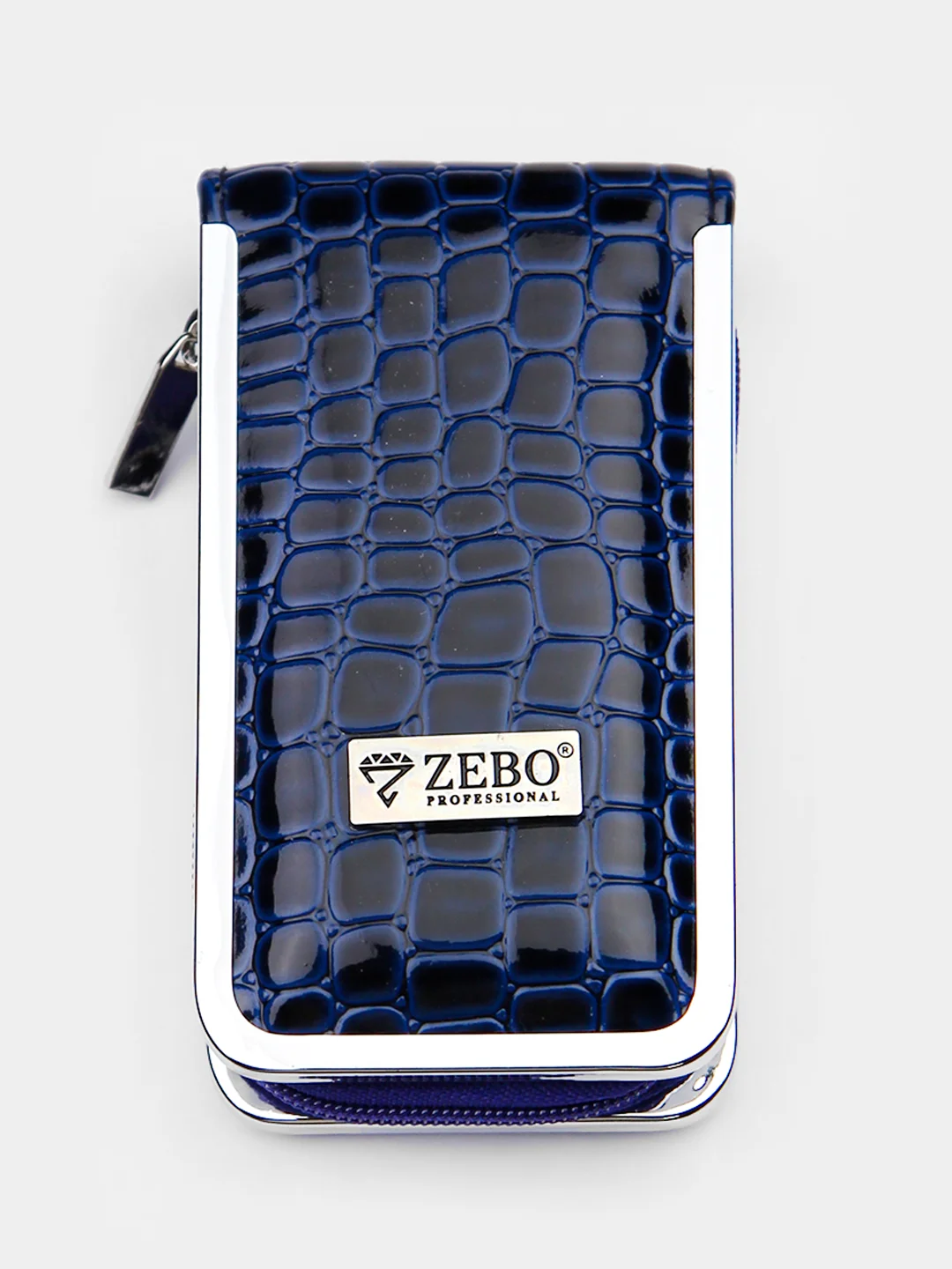 Синий набор для маникюра и педикюра Zebo Professional