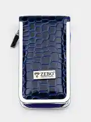 Синий набор для маникюра и педикюра Zebo Professional