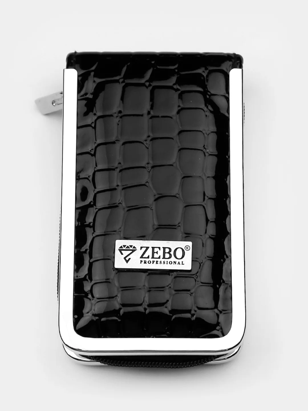Черный набор для маникюра и педикюра Zebo Professional