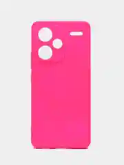 Фуксия чехол Silicone Cover для Xiaomi Redmi Note 13 Pro Plus + (Нот 13 Про Плюс), силиконовый