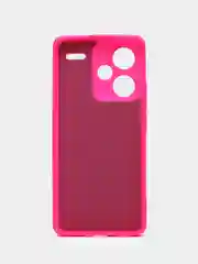 Фуксия чехол Silicone Cover для Xiaomi Redmi Note 13 Pro Plus + (Нот 13 Про Плюс), силиконовый