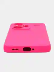 Фуксия чехол Silicone Cover для Xiaomi Redmi Note 13 Pro Plus + (Нот 13 Про Плюс), силиконовый