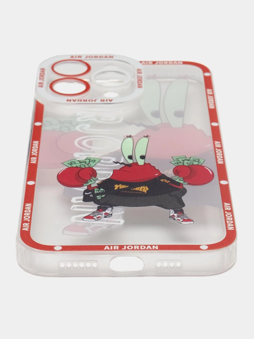 Красный чехол на iPhone (Айфон) 7, 8, 11, 12, 13, 14, 15, XR, X, Mini, Pro Max, Plus, силиконовый