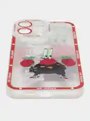 Красный чехол на iPhone (Айфон) 7, 8, 11, 12, 13, 14, 15, XR, X, Mini, Pro Max, Plus, силиконовый