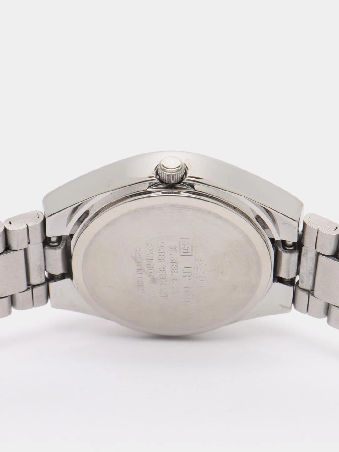 Серый металлик часы наручные Casio Collection LTP-1183 / LTP-1170