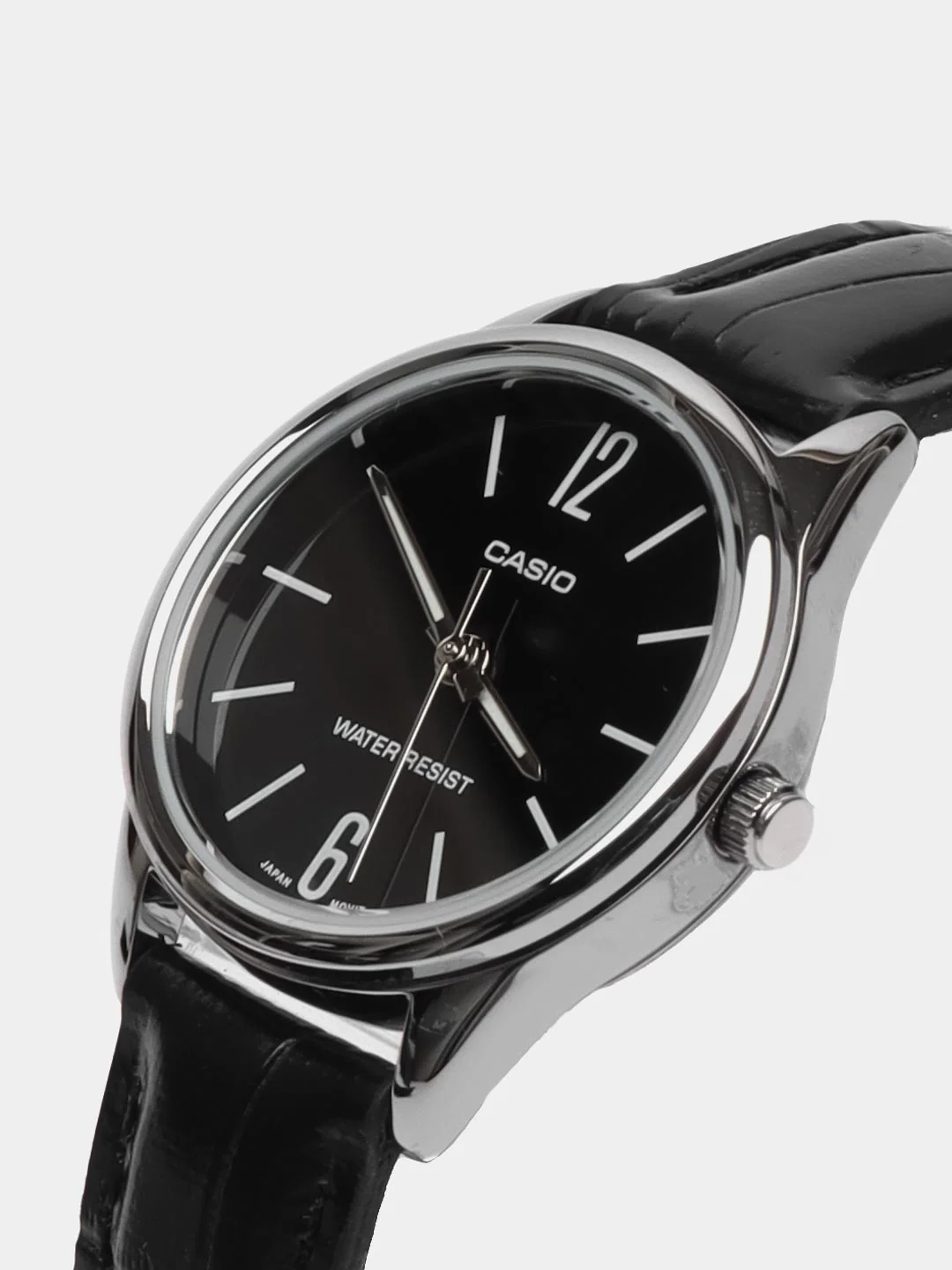 Черный часы наручные Casio Collection LTP-V005