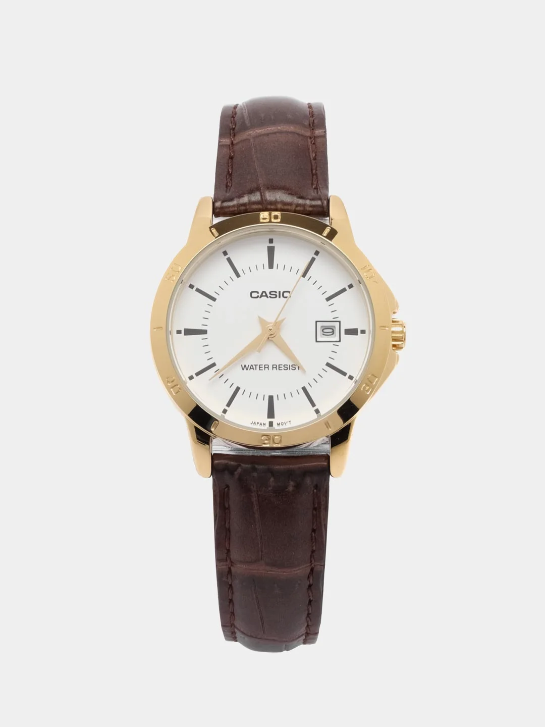 Коричневый часы наручные Casio Collection LTP-V004