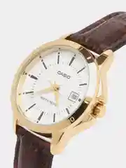 Коричневый часы наручные Casio Collection LTP-V004